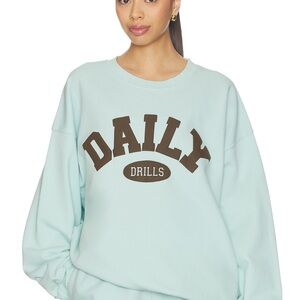 Daily Drills Women's Light Blue Sweatshirt